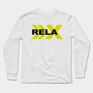 COOL MODERN DESIGN RELAX YELLOW COLOR Long Sleeve T-Shirt